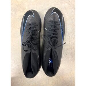 Nike Zoom Mercurial Soccer Cleats Mens Black Blue NikeSkin Soccer Shoes